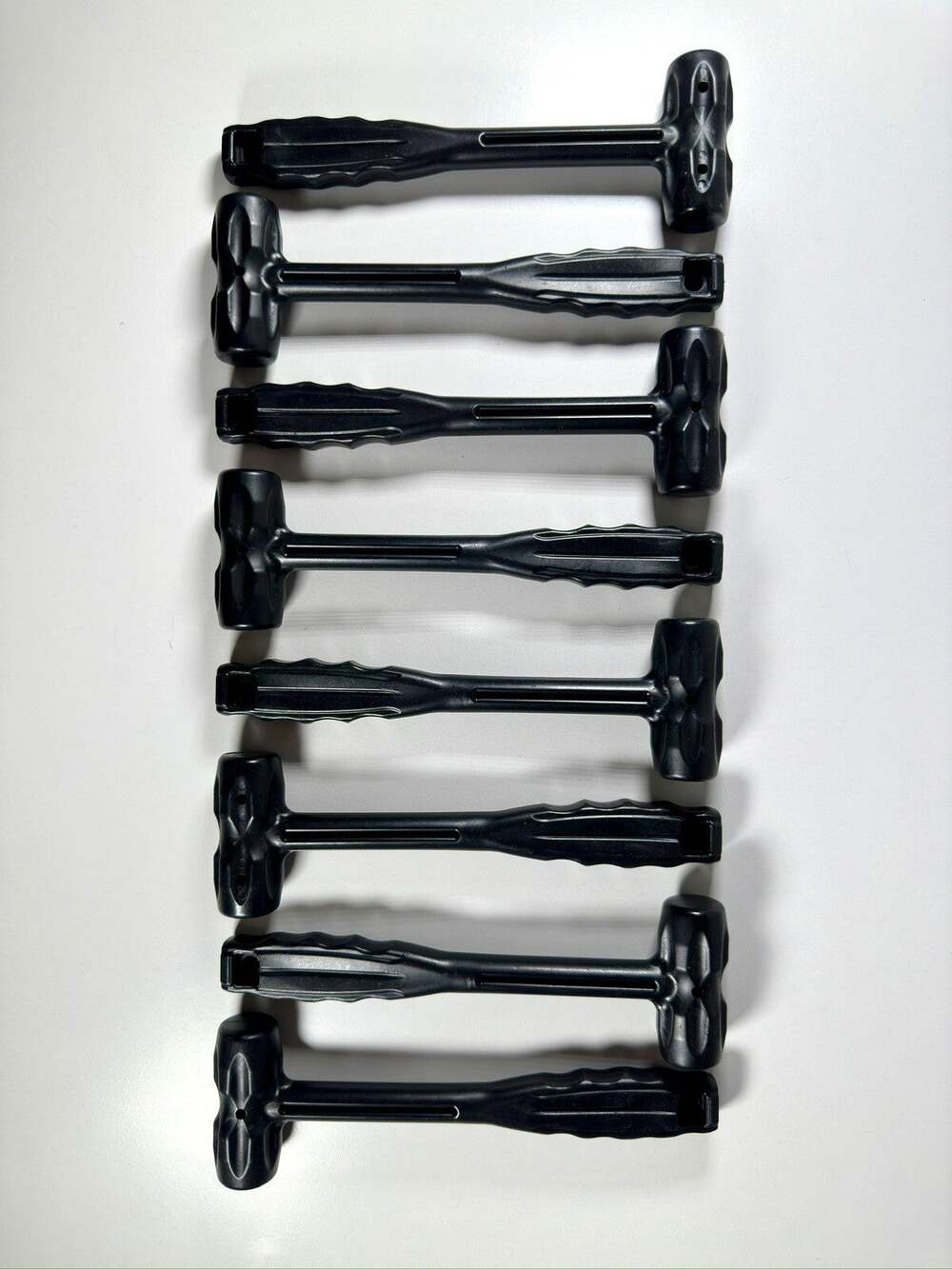 LOT of 8 Plastic Mini Mallet Hammers